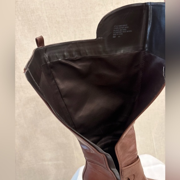 GUESS Brown Knee-High Brown Boots - Picture 15 of 15